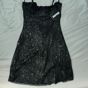 BabyBoo Fashion Size Small Black Pixie Mini Dress